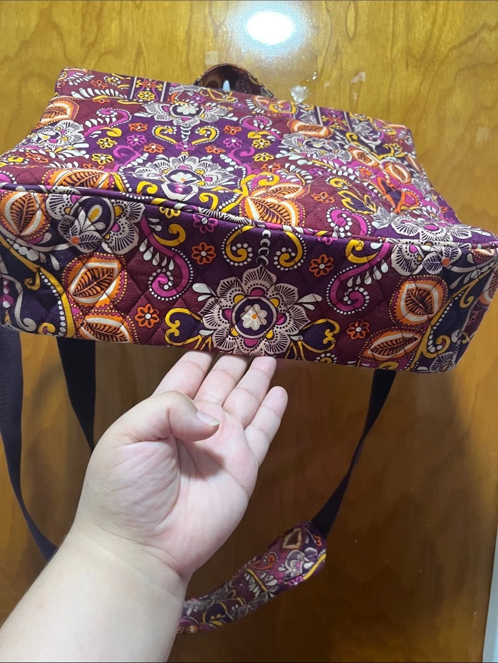 Vera Bradley Safari Sunset Attaché Messenger Bag